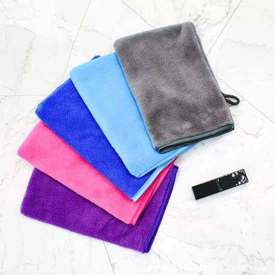 Bath Mitts - 10-pack - Soft Flannel - Reusable - 15x20 cm - For Cleaning, Makeup Removal and Shower