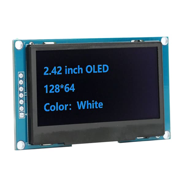 2.42 inch OLED Display Module SPI Serial Port SSD1309 Driver IC DIY MRA091C Blue
