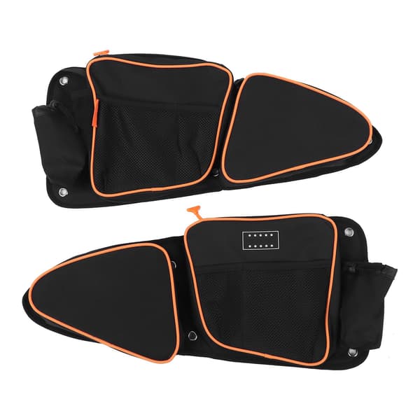 2 stk. Side Dørposer UTV Forreste Dør Side Opbevaringspose Passer til Polaris RZR XP4 1000 2014‑2020