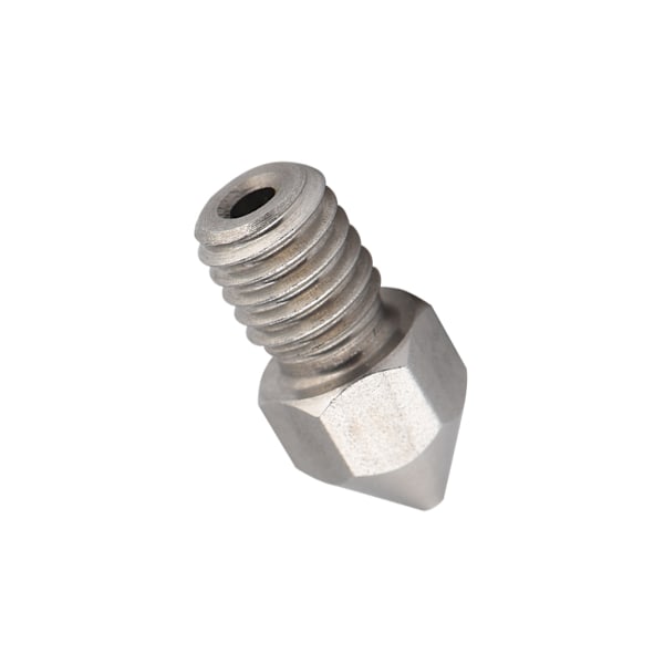 5 stk. 3D Printer M6 Ekstruderdyser i Rustfrit Stål Printhoved til 1,75 mm Filament (1,75/0,6 mm)