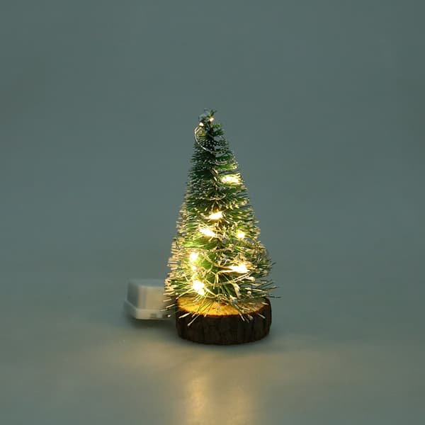 1:12 Dockhus Miniatyr Julgran LED-valot