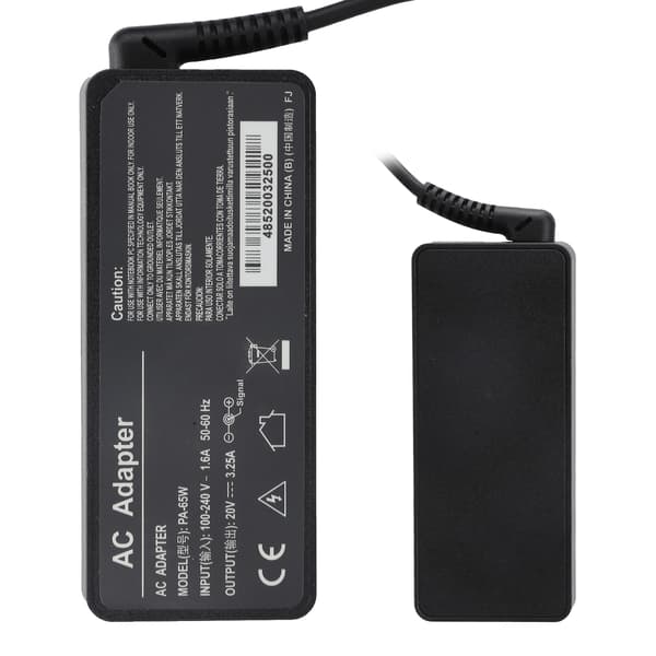 20V 3.25A 65W bærbar strømadapter passer til Lenovo Notebook Computer (100V-240V)