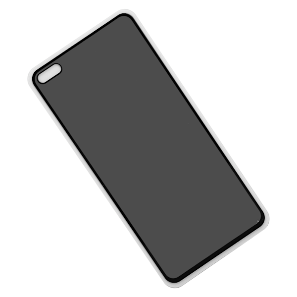 9H Herdet Glass Anti-Peep Skjermbeskytter Mobiltelefonskjermfilm for HUAWEI P40