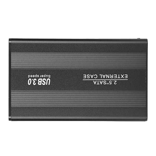 HDD Kabinett Plug Play 3TB USB3.0 SSD Harddisk Boks for Laptoper/OS X Ekstern Datalagring Svart