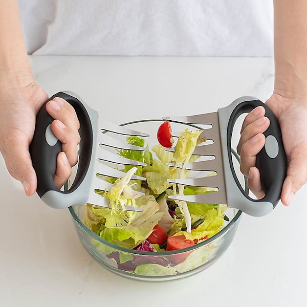 Bjørneklo Meat Shredder - Perfekt for Pulled Pork, Røkt Kjøtt og Grilling - Flott Gave til Menn (2 stk)