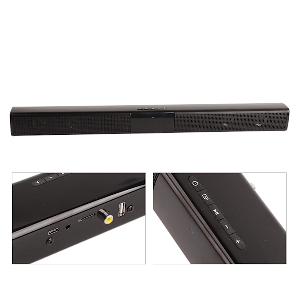 BS‑28E RGB Bluetooth Högtalarlist TV Dator Hemmabio Ljudhögtalare för Vardagsrum