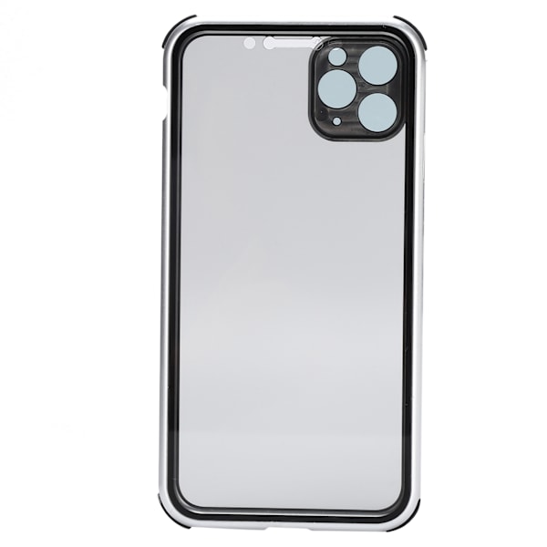 AntiPeep Magnetisk Adsorptions Telefon Cover Dobbeltsidet Glas Cover til iPhone 11 Pro Max