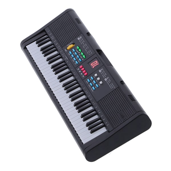 Keyboard Klaver Instrument 61 Tangenter Elektrisk Digital Multifunktionel med Mikrofon MQ6186