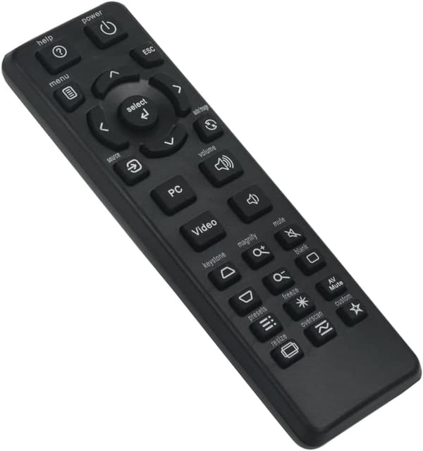 Remote Control --- New Replacement Remote Control, Compatible with Infocus Projectors IN116A, IN116, IN126A, IN126, IN112, IN122A, IN2124A, IN114AT