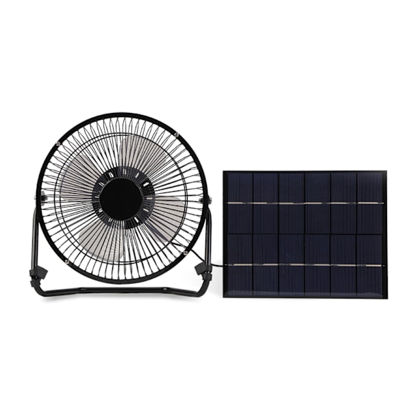 5.2W USB Solar Panel Powered Mini Portable Fan for Cooling Ventilation Outdoor Home