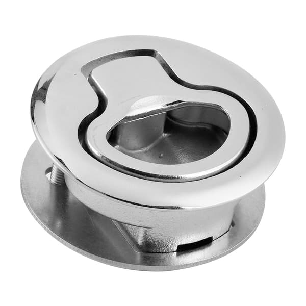 【NX】Stainless Steel 316 Marine Pull Latch Keyless Flush Boat Latch Slam Lift Handle Deck Hatch Hardware