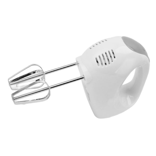 Elektrisk håndmixer 300W 5 hastigheder Skålhvile Sikker Multidirektionel elektrisk piskeris med 4 piskeris til køkken EU-stik 220V