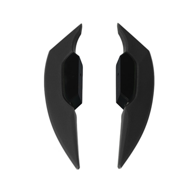 1 Par Motorsykkel Sidevinger Aerodynamisk Ving Spoiler Universal for Motorsykkel Elektriske Sykler Svart