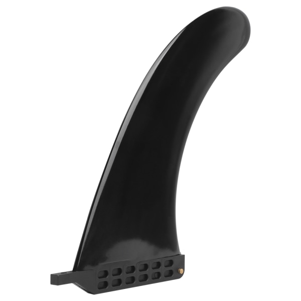 Klassisk 9-tums Single Fin för Longboard Paddle Board Multifunktionell Surfbrädetillbehör Svart 9