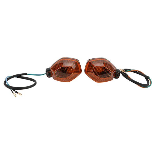 2 stk Motorsykkel Foran Bak Blinklys Indikatorlampe Erstatning for Suzuki DL 1000 650 VStrom (gul)