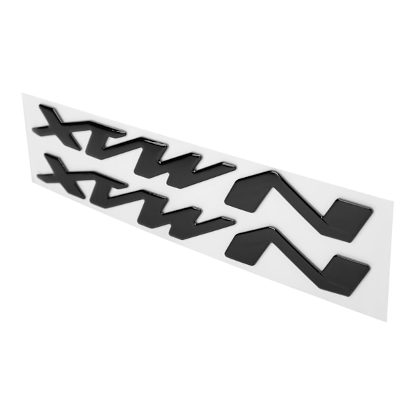 Par MC-emblemmärken 3D-dekaler för Yamaha NMAX155 125 Svart