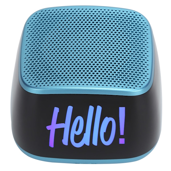 Trådlös Bluetooth-högtalare Portabel Mini Subwoofer-högtalare för Laptop Telefon Tablet Musik Blå