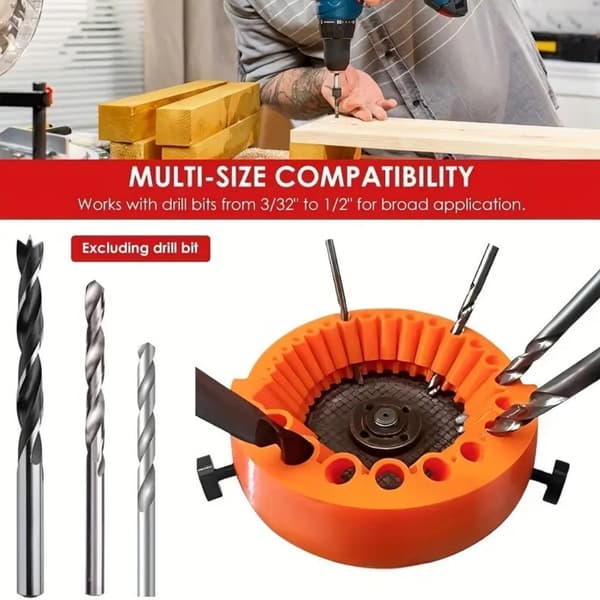 2 stk. Drillbitsliper, slipefeste for drillbits, universal gammel drillbitsliper, multifunksjonell drillbitsliper