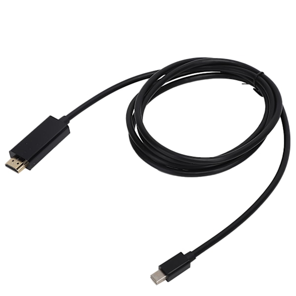 Adapterkabel Mini DP til HighDefinition Multimedia Interface Konverteringskabel 10Gbps