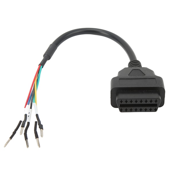 OBD2 Hun-Stikkontakt Kabel 16 Pin K CAN Linje Diagnostisk Jumper Tester Stikkontakt Pigtail Kabel