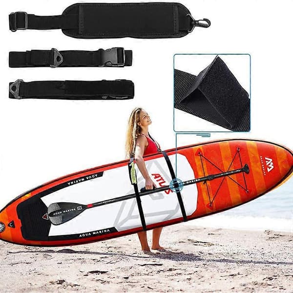 Multifunktionel justerbar rem - til paddleboard, kano, longboard, surfbræt, kajak og SUP