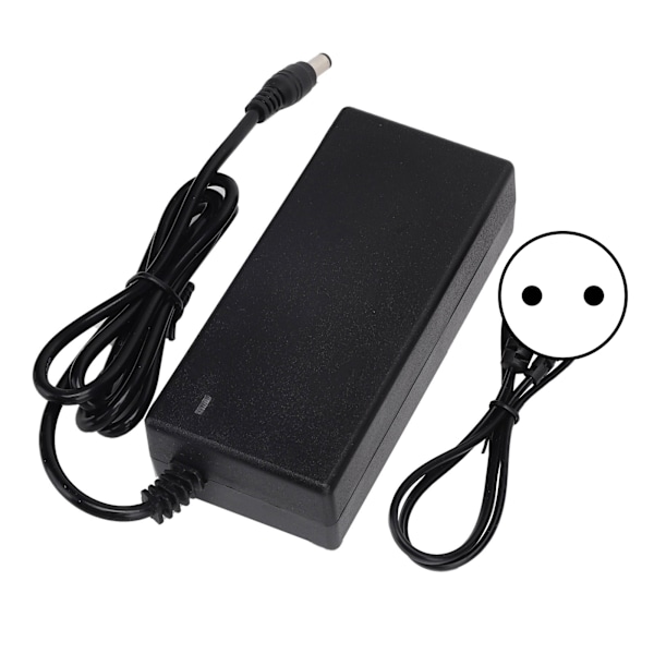 42V 2A Strömadapter DC 5.5mm Hankontakt för 36V Litiumjonbatteri AC 100‑240V 50/60Hz EU-kontakt