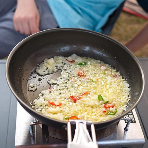 Udendørs Bærbar Pan Foldbar Camping Køkkenudstyr Non-Stick Pan Madlavning Steg Camping Picnic Vandreture Redskaber