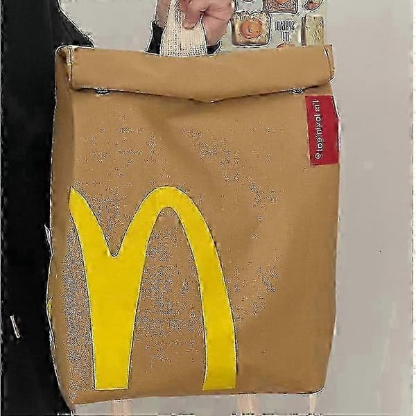 2025 McDonalds mönstrad ryggsäck resväska