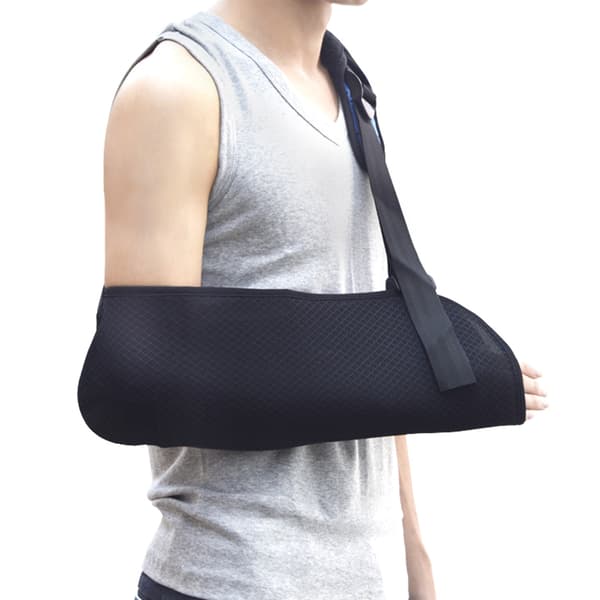 Justerbart armsele Andningsbart Lättviktsstöd Immobiliserare För Bruten Arm Axel Handled Armbåge
