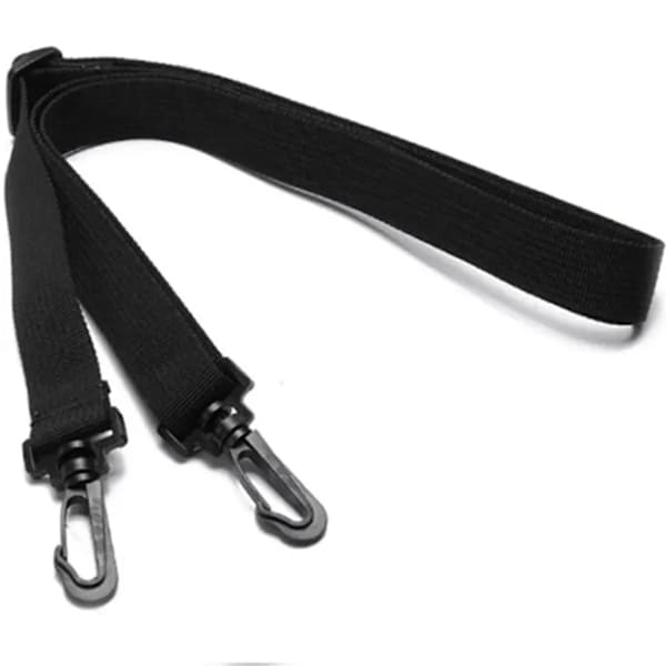 Udskiftningskroge til skulderrem til crossbody-tasker, sort
