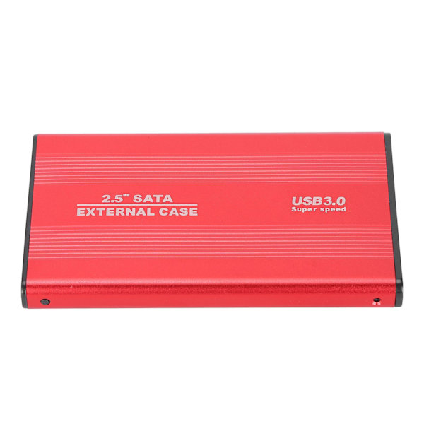 HDD Kabinett Plug Play 3TB USB3.0 SSD Harddisk Boks for Laptoper/OS X Ekstern Datalagring Rød