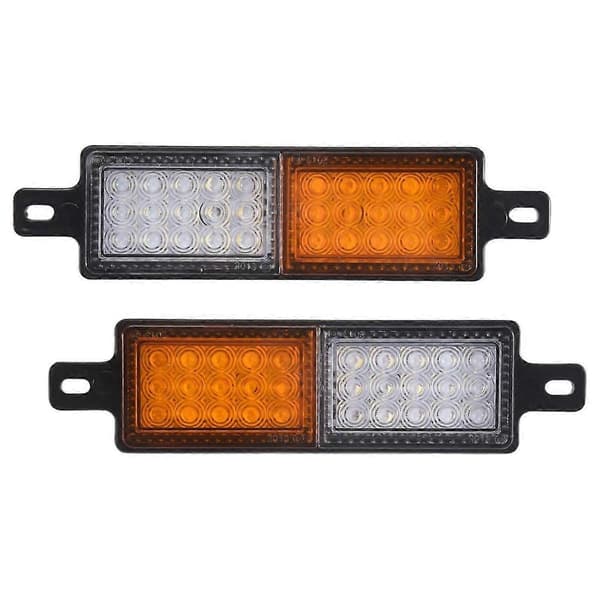 st 12V 30 LED bil lastebil kufangerlys kufanger frontfangerlys frontblinklys parkeringslys signal