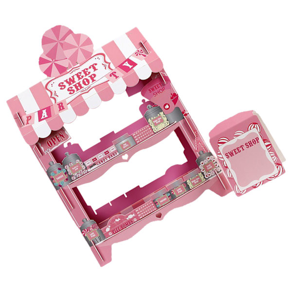 3-lags Papir Cupcake Stativ Pap Cupcake Tårn Dessert Cupcake Holder Engangs Kage Stativ til Fødselsdagsfester
