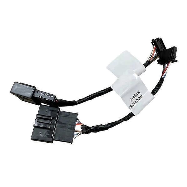 Kompatibel med E46 3-serie bil baklysadapterkabelsett 61120153650 Black