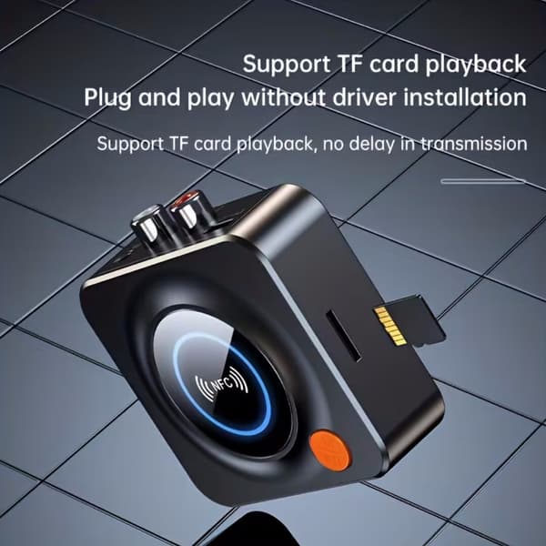 Trådløs 5.1 lydmottaker - Trådløs hjemmestereoadapter med NFC, lydmottaker, for høyttalere