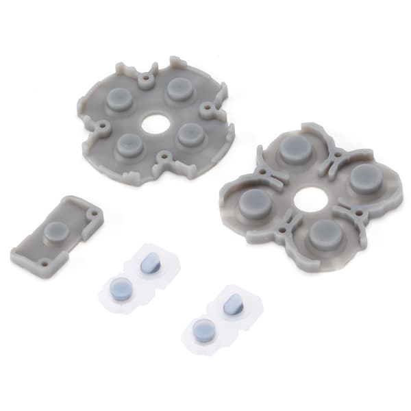 Kontroller Silikon Ledende Gummiputer Håndtak Knapper Reparasjon Erstatningsdel for PS5