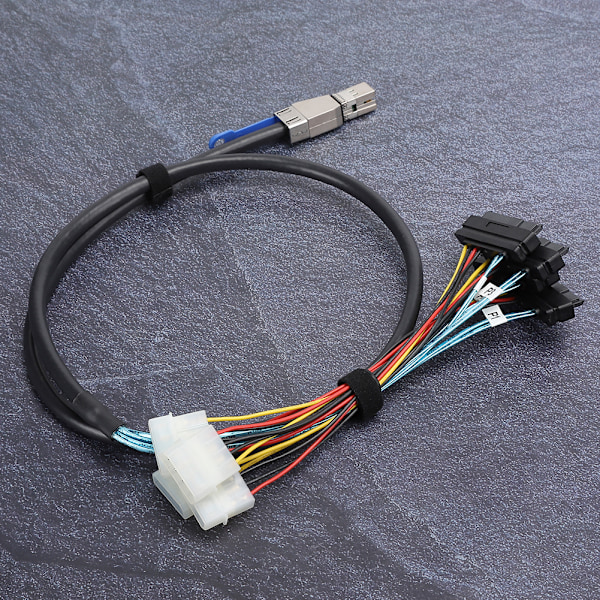 G0502 Ekstern Harddiskkabel Mini SAS SFF-8644 til SFF-8482 Server Datamaskintilbehør 1 Meter