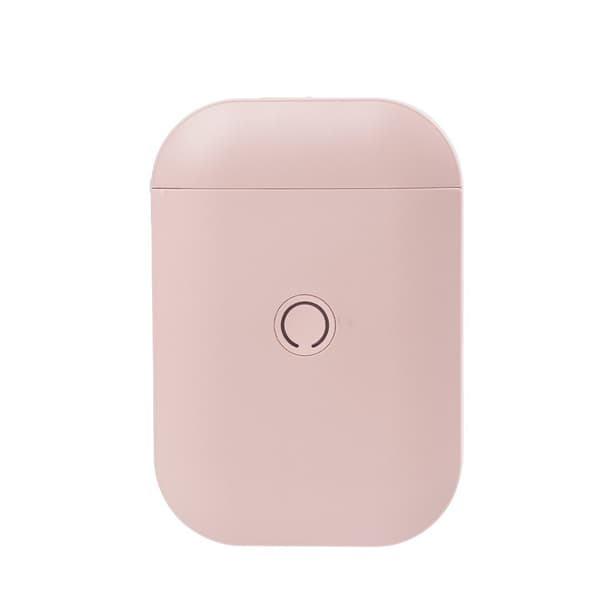 Miniprinter – Trådløs termisk printer og etiketprinter, Smartphone Gap etiketprinter BT trådløs termisk udskrivning (Pink)