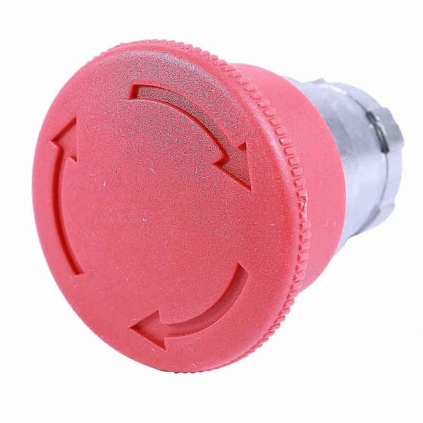 22 mm NC Rød sopphode nødstoppbryter 600V 10A ZB2-BE102C Erstatning