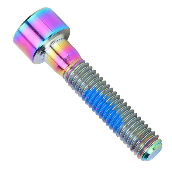Mountainbike Titanium Alloy Frempind Skrue Landevejscykel Headset Cover Forlænget Fast Farverig