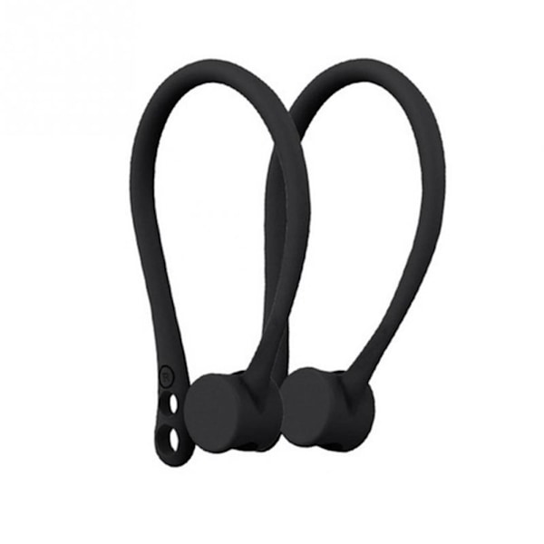 2 paria korvakoukkuja Apple 1 2 Anti Fall Bluetooth -kuulokkeille, korvakoukut kuulokepidike juoksuun, lenkkeilyyn, pyöräilyyn