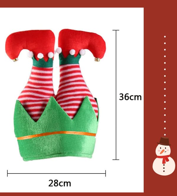 2 ST nisse- og nissebuksehatter for moro skyld