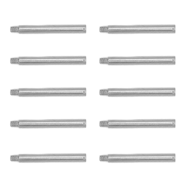 Klockarmbands Skruvstift Professionell Stål Klockarmbands Skruvrör Reparationsverktyg Tillbehör för Urmakare 0.53 X 0.05in M0.05in