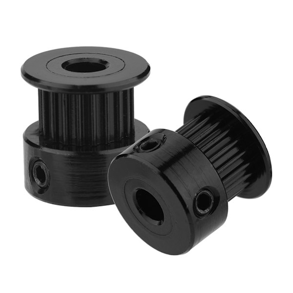 5 stk. 6 mm Bredde 2GT Aluminium Tandremsskive Gear 20 Tænder til 3D Printer (5 mm Hul)