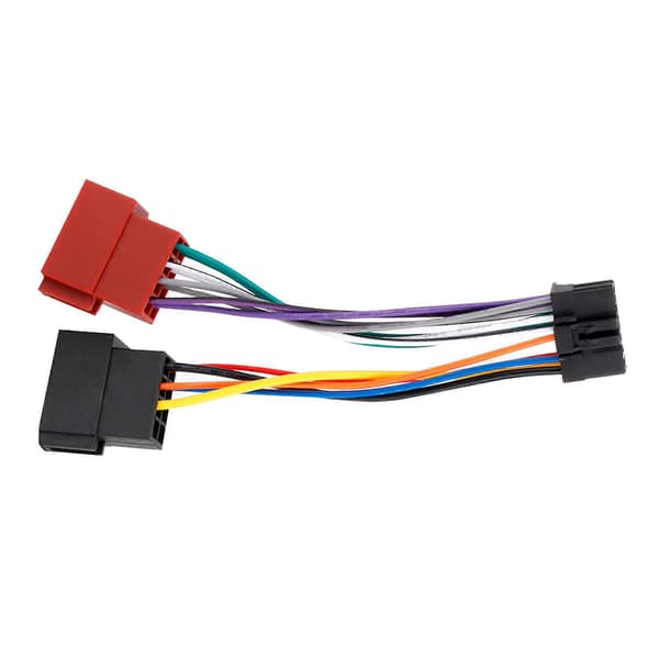 Pioneer bilstereo-kabel - 16-bensport til Mini Iso 8-bensstik
