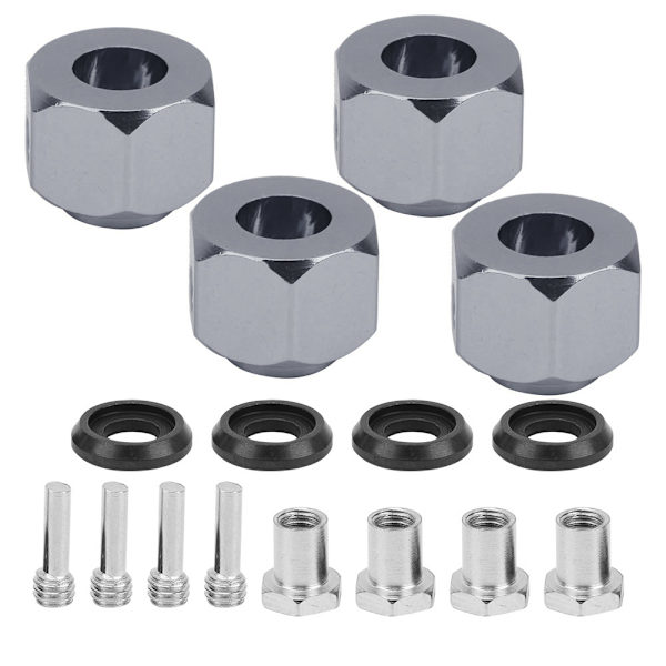 Hex Hub Breddningskontakt 8mm Tillbehör för Traxxas/TRX4/TRX6 1/10 RC Modellbil Titanfärg