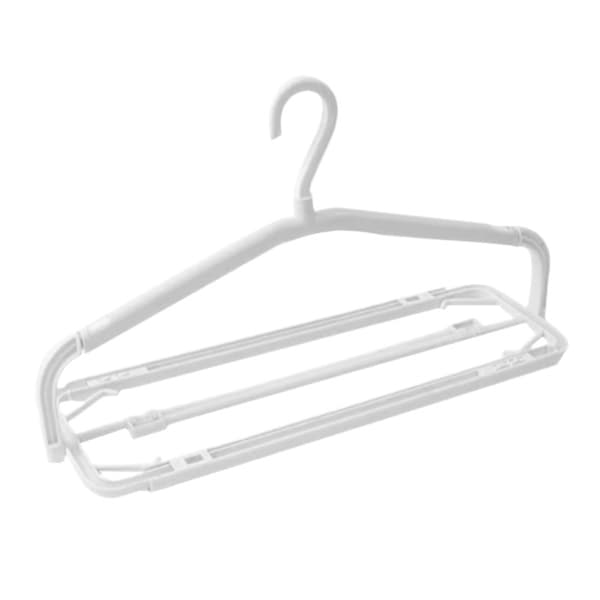 Foldable Extendable Clothes Hanger for Home Use - Non-slip - Set of 2