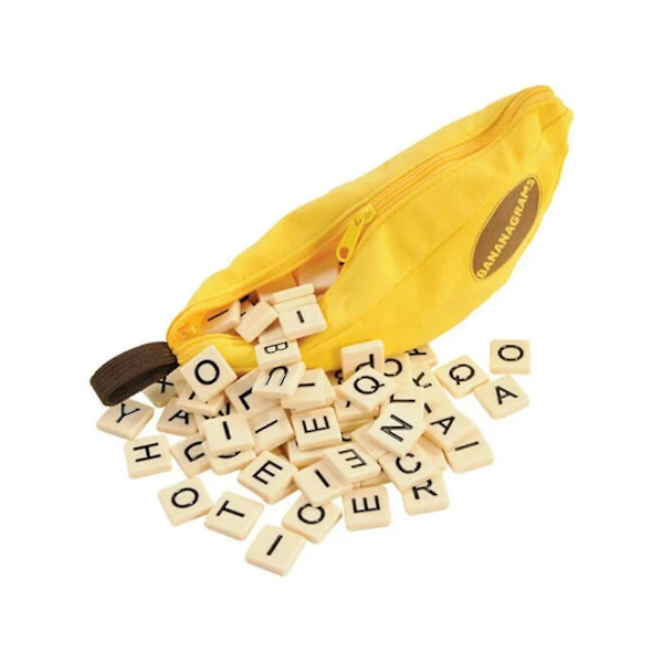 Bananagrams Word Game Puzzle Hauska lasten lelu
