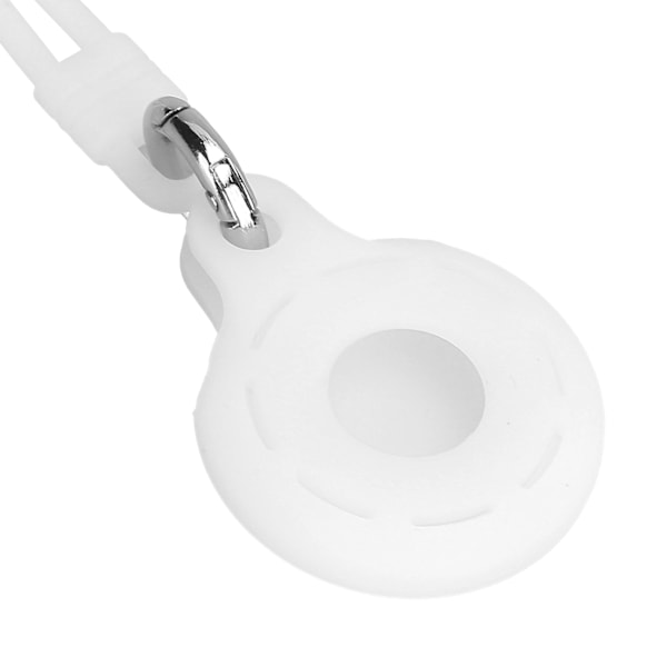 Hålig Rund Typ Silikonfodral Anti-förlorad Skyddande Hylsa för IOS Locator (Transparent)