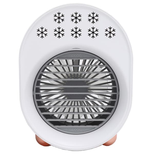 Luftkøler Luftfugter Aircondition Ventilator Justerbar Lille Køleventilator til Hjemmekontor